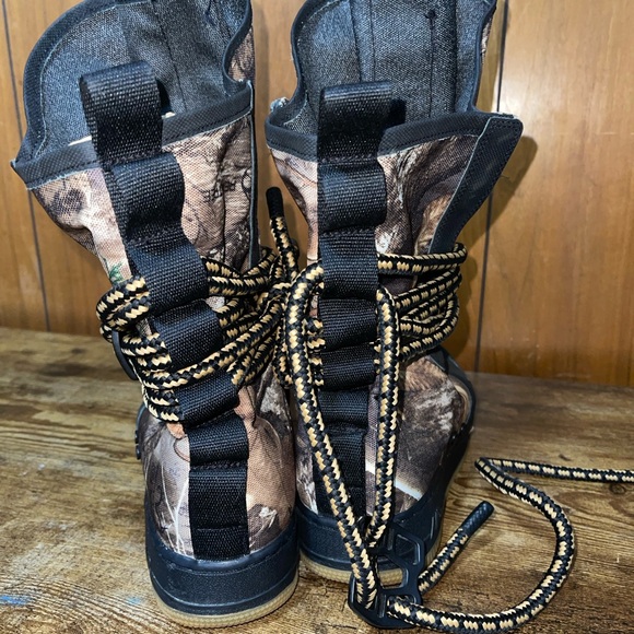 NIKE SF Air Force 1 High Realtree Black Size 10.5 M - Rare Find! - Picture 9 of 9